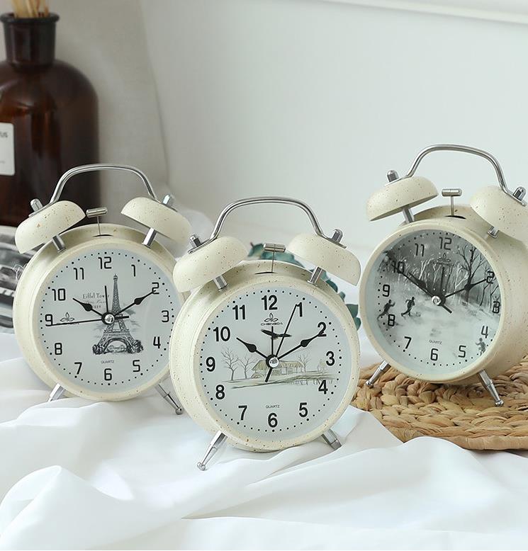 Matte texture alarm clock Wall Clock Manufacturers