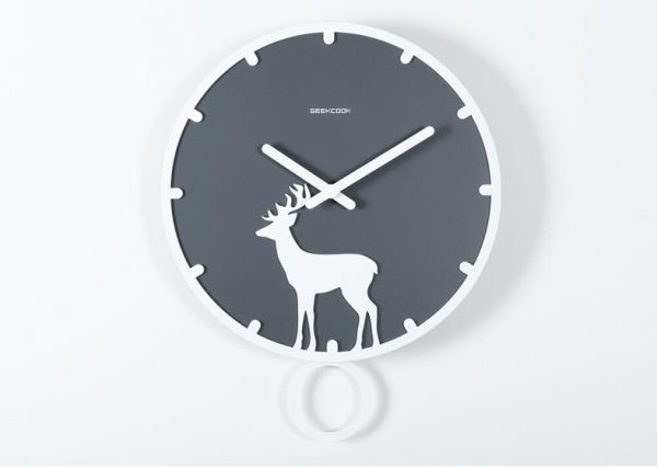 Elk stereo mute wall clock (2)