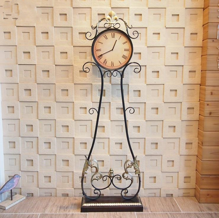 European wrought iron floor clock Wall Clock Manufacturers