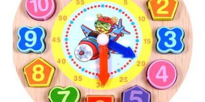 Wooden threaded digital clock (3)