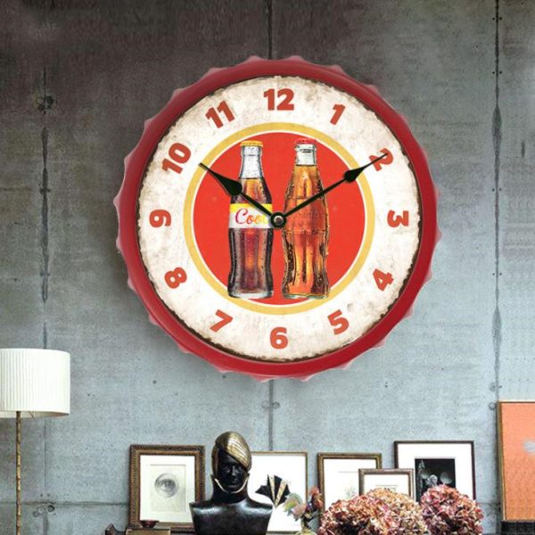 Beer cover wall clock (5)