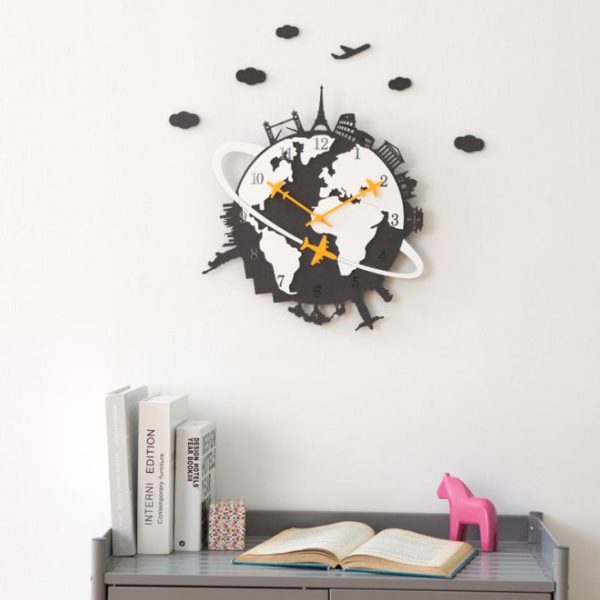 Eco world tour non ticking silent wall clock (2)