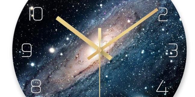 Glass wall clock (4)